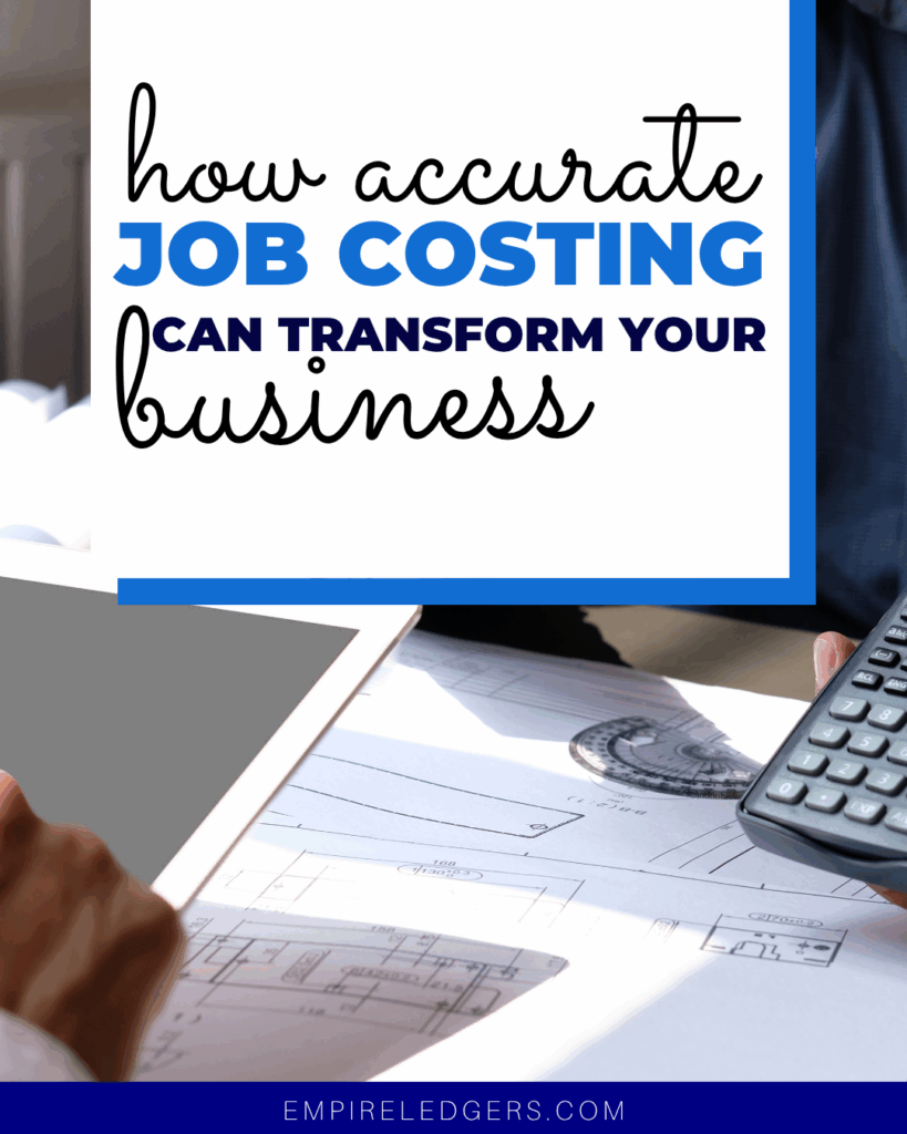 Job Costing is the life blood of your business.