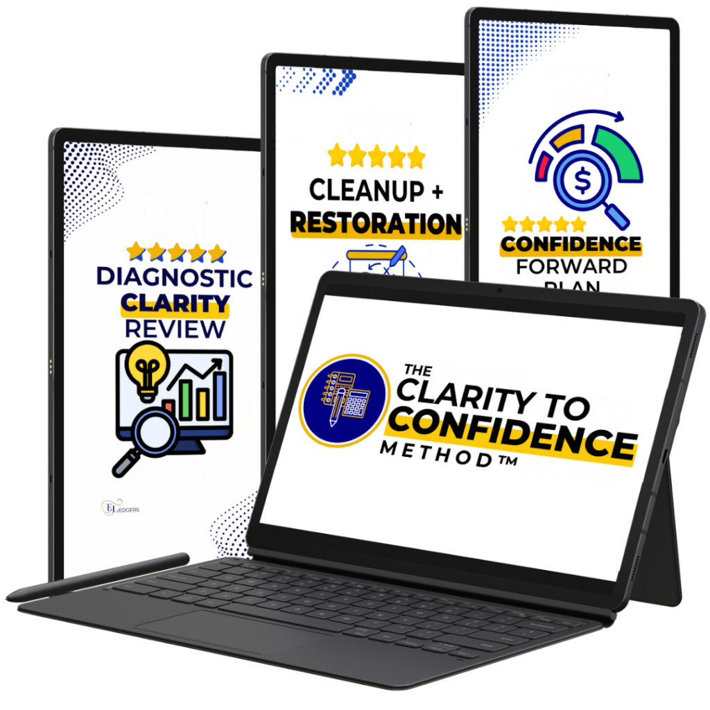 Empire Ledgers Bookkeeping Signature Clarity to Confidence Method.
